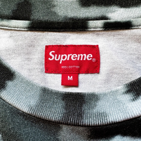 Supreme Letters L/S Top Black Men’s Size Medium Crewneck Long Sleeve Tee SS18 🔥 - Picture 2 of 10